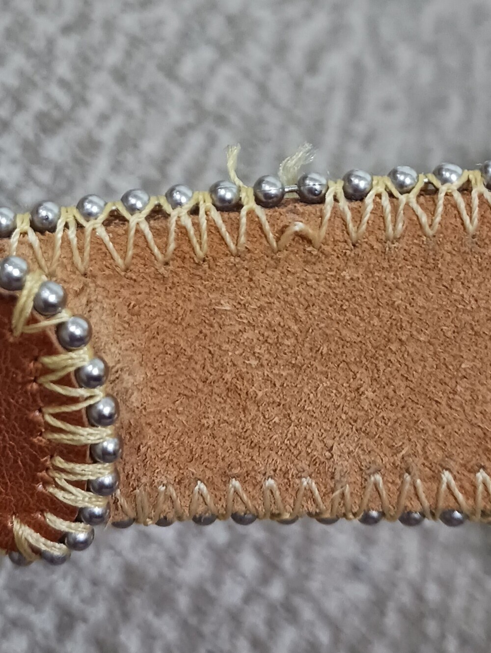 Vintage Streets Ahead Italian Leather Belt - Picture 13 of 16